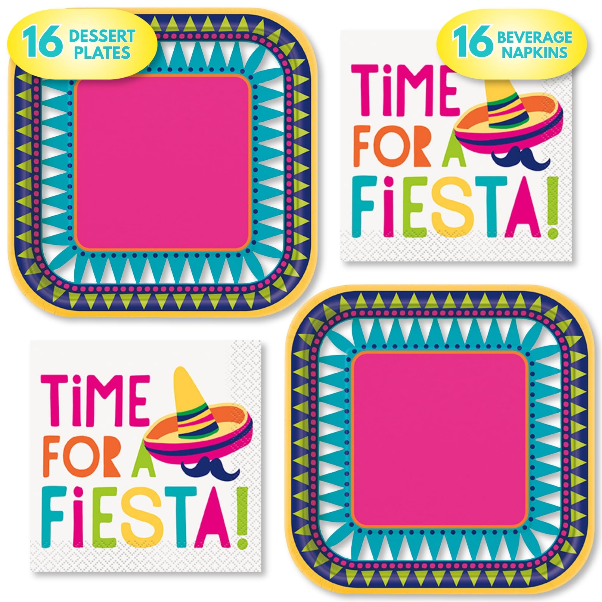Amazon.com: Fiesta Party Supplies – “Time for a Fiesta” Paper